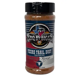BBQ by Biggs Texas Trail Dust - Texas Style Rub | Bold & Smoky BBQ Flavor | 16 oz Shaker