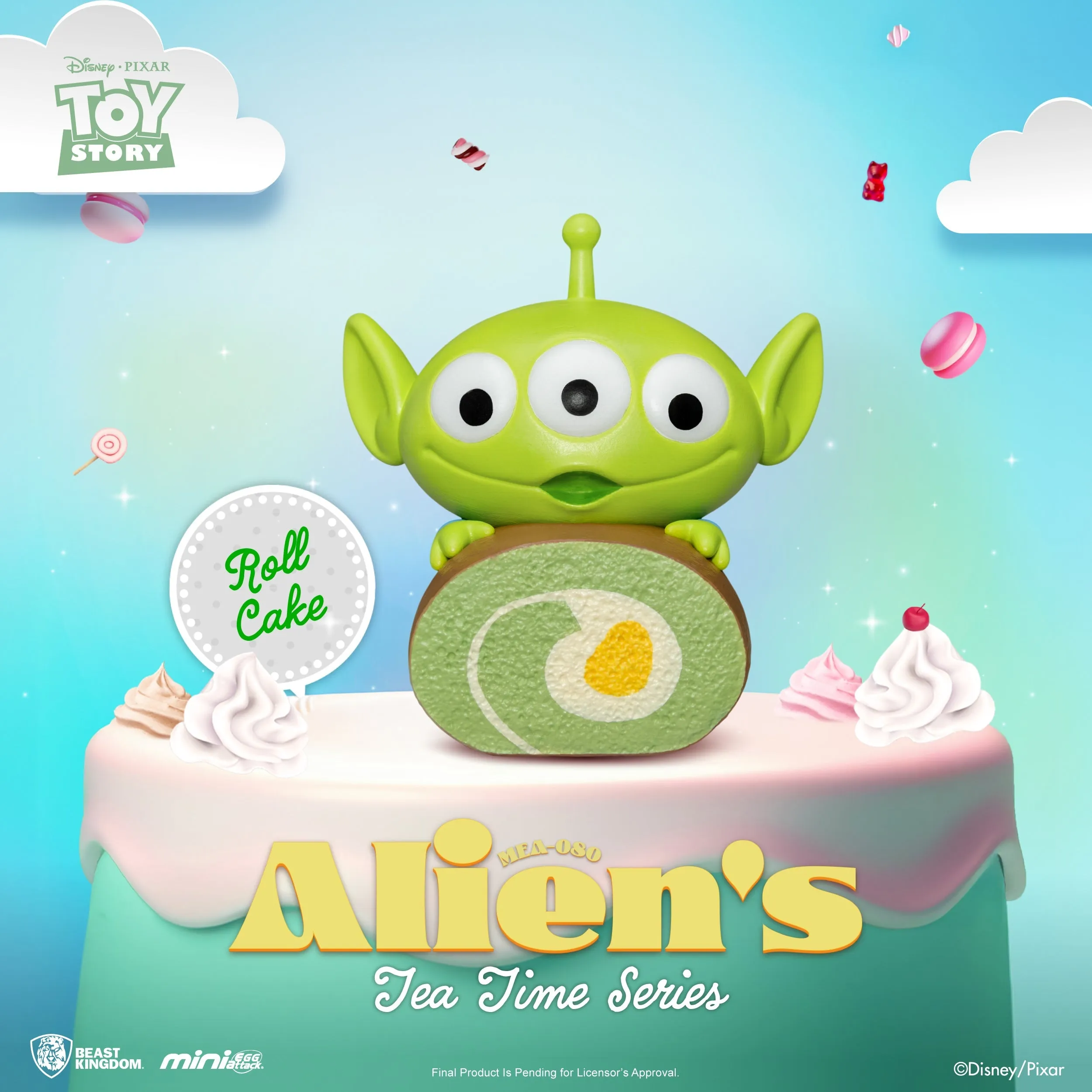 Beast Kingdom MEA-080 Alien's Tea Time series Blind Box set(6PCS)