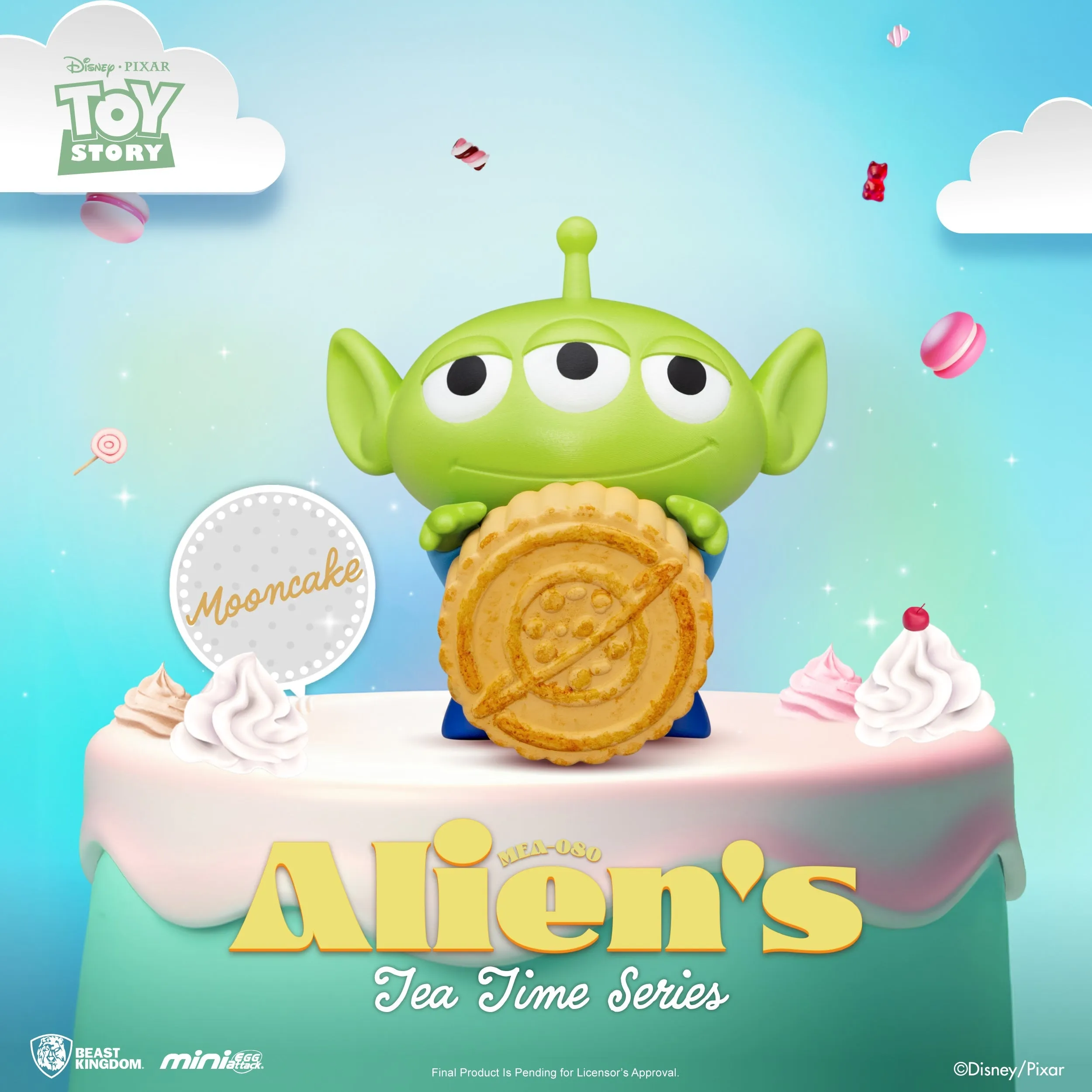Beast Kingdom MEA-080 Alien's Tea Time series Blind Box set(6PCS)