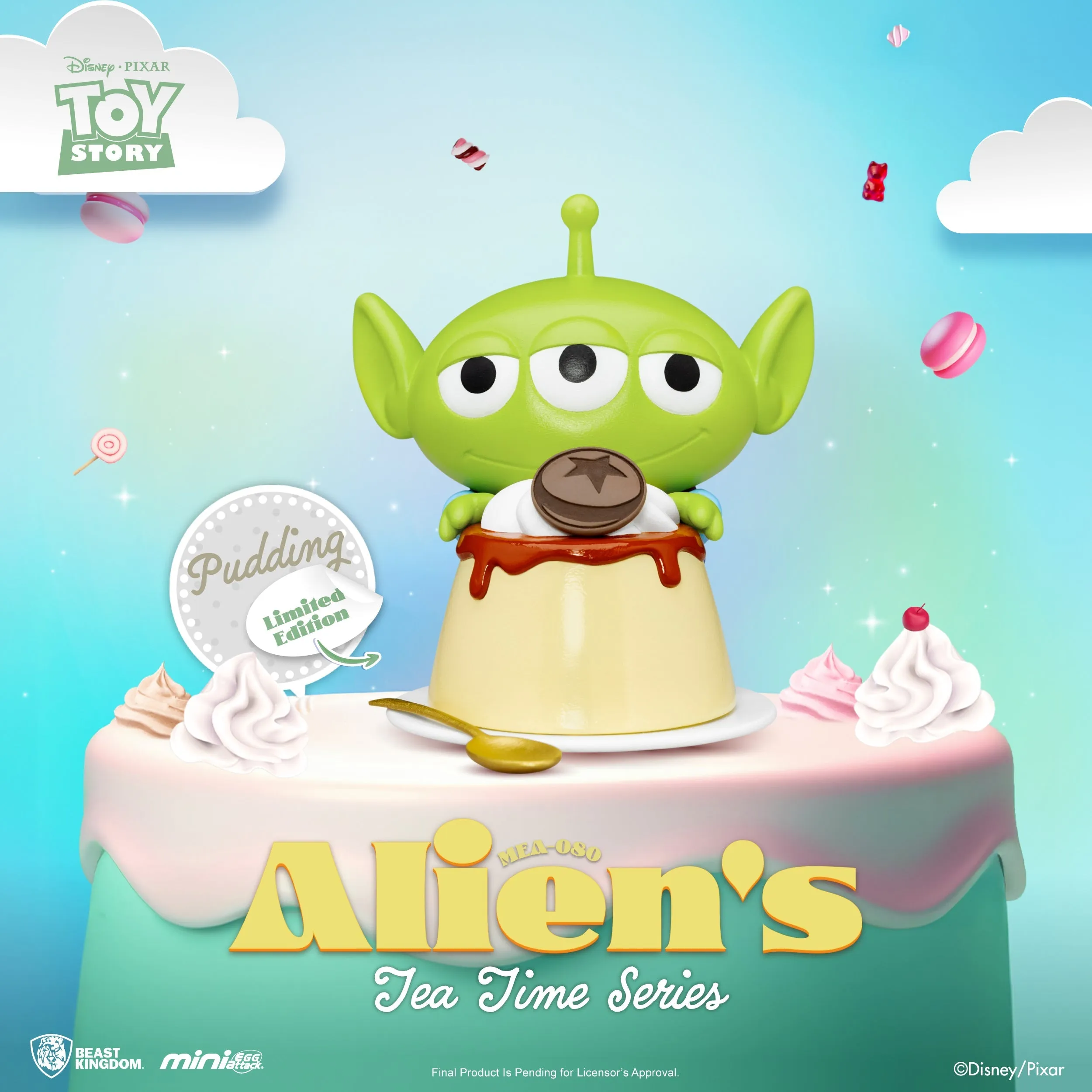 Beast Kingdom MEA-080 Alien's Tea Time series Blind Box set(6PCS)
