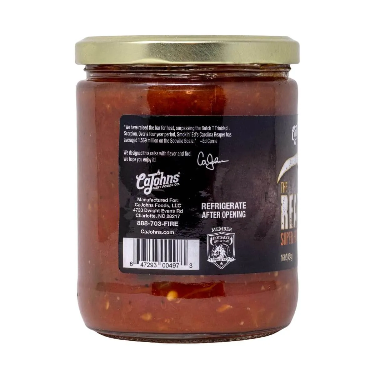 CaJohns The Reaper Super Hot Salsa