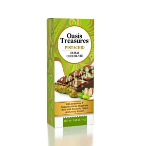 Dubai Chocolate Bar Pistachio by Oasis Treasures