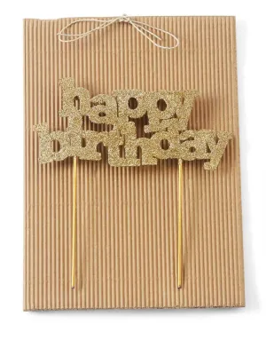 HAPPY BDAY CANDLE HOLDER