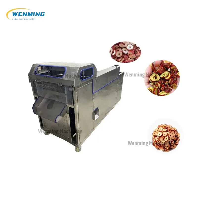 High Performance Dried Pitted Red Dates Slicer hot sale