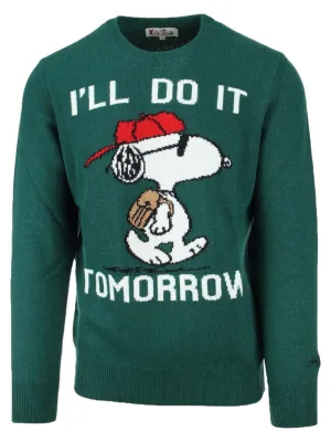 Maglia girocollo Snoopy tomorrow