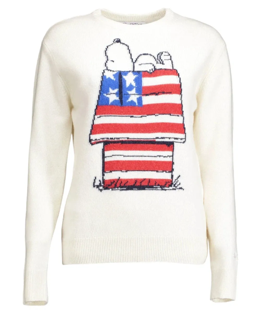 Maglione stampa jacquard snoopy | peanuts® special edition