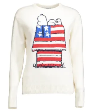 Maglione stampa jacquard snoopy | peanuts® special edition