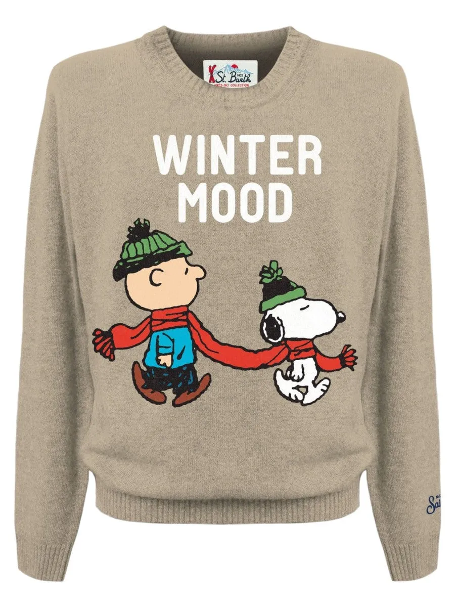 Maglione uomo Snoopy Winter Mood | Edizione speciale Peanuts™