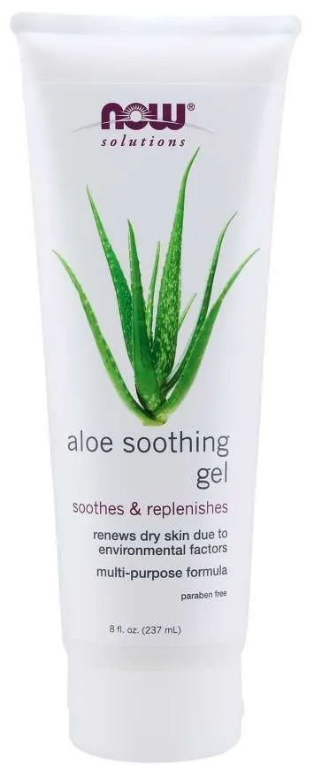 Now Foods Solutions Aloe Soothing Gel 8 oz Gel
