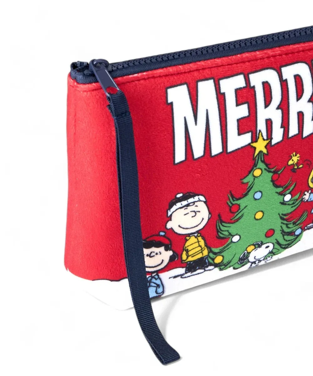 Pochette Aline in Lana con Stampa Snoopy e Amici