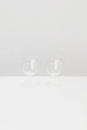 R D Rosetta Sour Glasses x 2