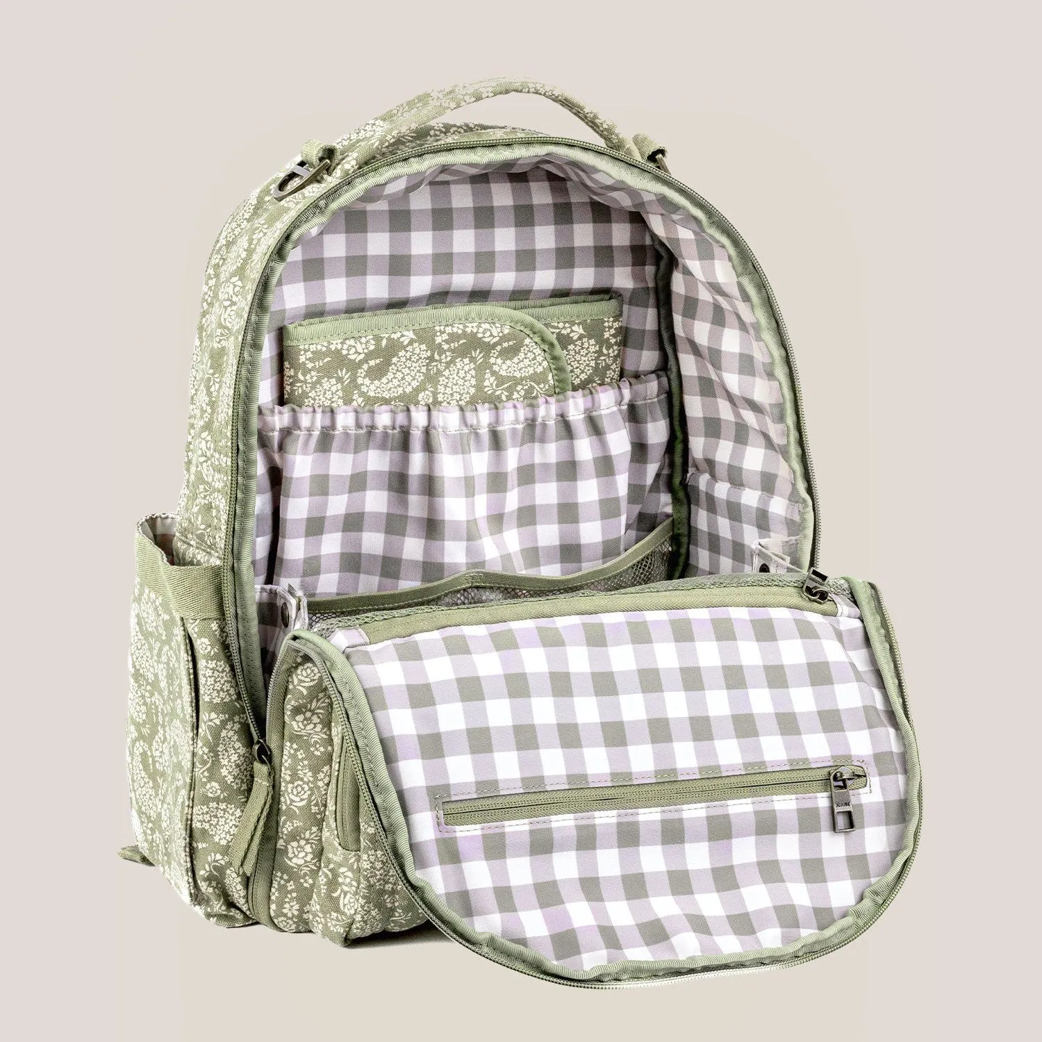 Sazan   JuJuBe Classic Diaper Backpack | Paisley Floral