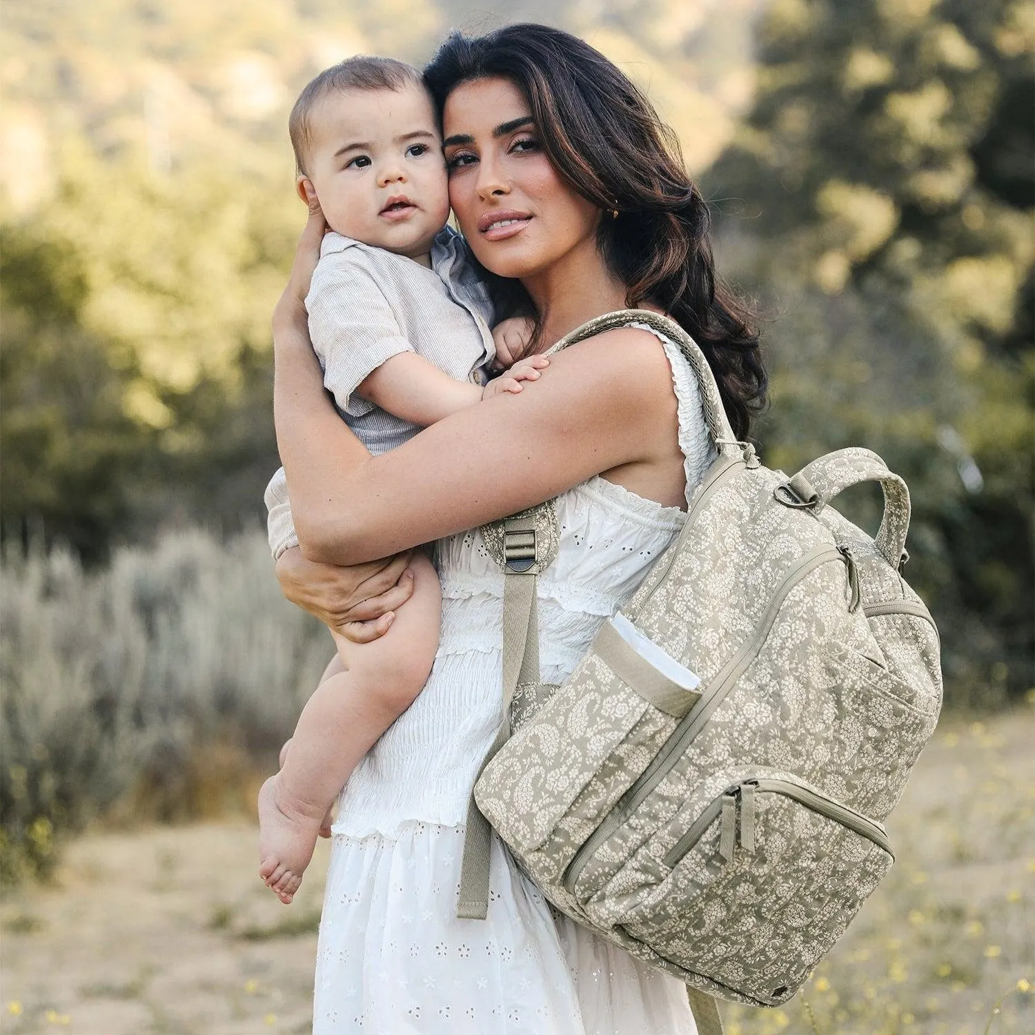 Sazan   JuJuBe Classic Diaper Backpack | Paisley Floral