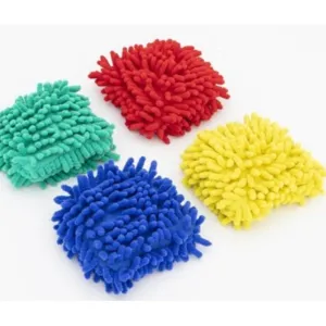 Shaggy Bean Bags Set of 4