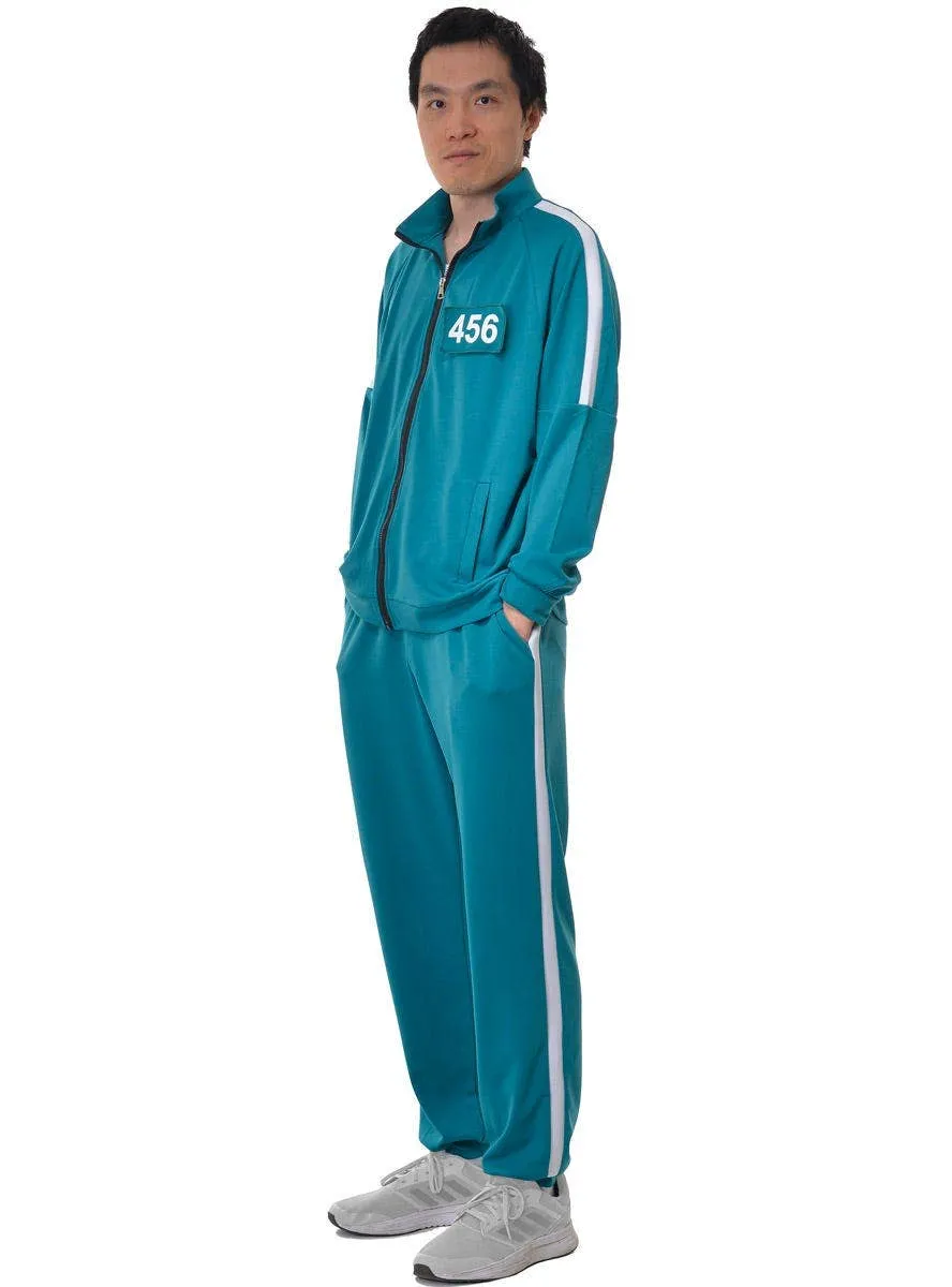 Squid Play 456 or 212 Adults Plus Size Player Tracksuit Costume