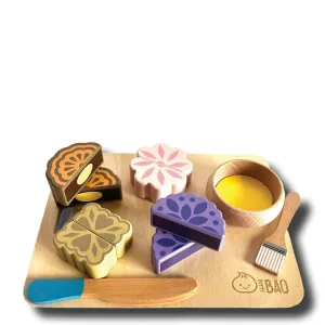 Wooden Mooncake Toy Set